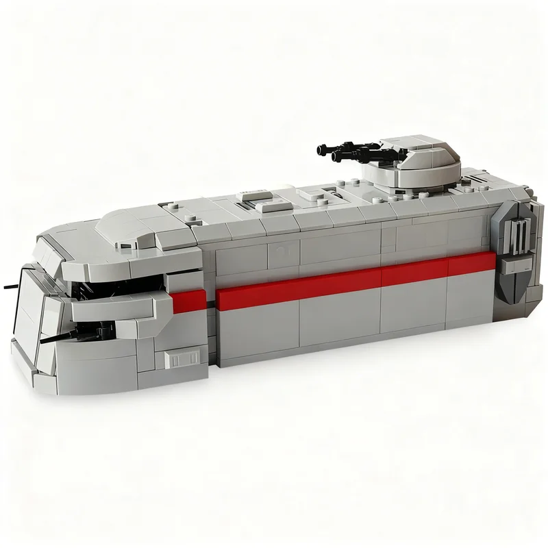 1005pcs MOC Imperial Troop Transport Space Battle Galaxy SciFi Model Building Blocks DIY Art Set Mega Mini Large Iconic Toy Gift