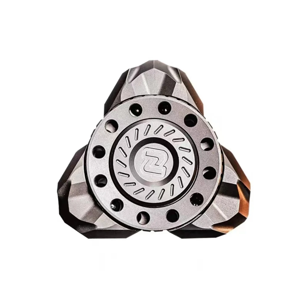 MCZHI EDC ฟิดเจ็ตสปินเนอร์แบบสามใบพัด ของเล่นฟิดเจ็ตสำหรับผู้ใหญ่ ของเล่นคลายเครียด แก้ความวิตกกังวล ของเล่นฟิดเจ็ตโลหะ