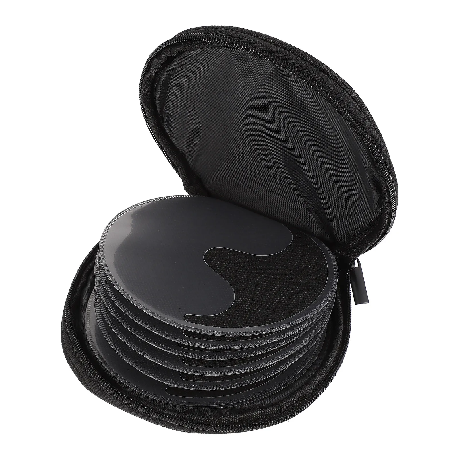 1Pcs Large Capacity Cd Storage Case Zipper Closure Portable Disc Holder Car Dvd Organizer Protection Cd Storage Case