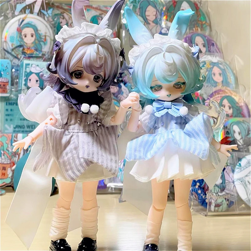 

COME4FREE Bonnie Limited Edition Подвесная карточка-фигурка BJD V3, альтернативный цвет Raindrop Lila, шарнирная кавайная игрушка, сюрприз-бокс, декор, подарок