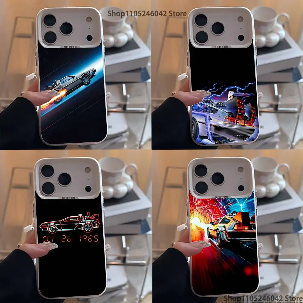 

Movie Back To The F-Futures White Matte Shockproof CoverPhone Case For iPhone 17,16,15,14,13,12,11,Pro,XS,Max,Plus,Mini,SE4,E