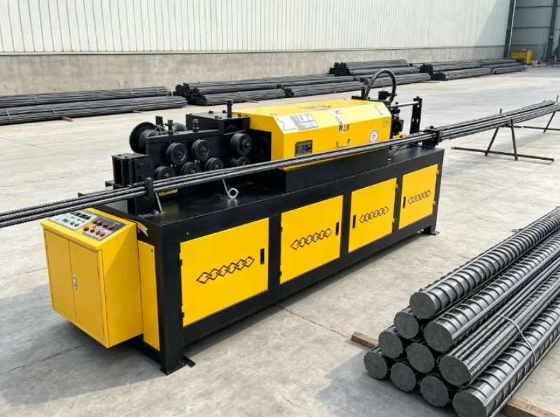 Steel Bar Straightener Cutter with Dustproof Sealing Structure, Clean Operation and Low Maintenance Cost