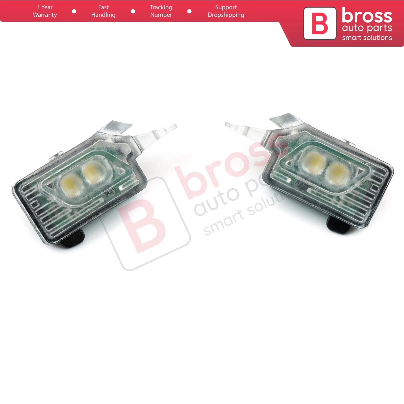 BDP1061 Outside Door Handle Warning LED Peripheral Courtesy Light Front Rear Right Left 8W0947133 8W0947134 for Audi A4 A5 Q5