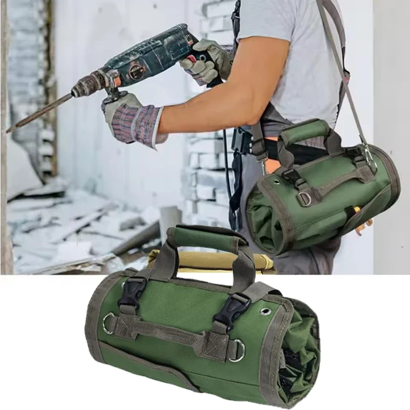 

Профессиональный многослойный органайзер для инструментов с множеством карманов, портативная сумка для хранения для наборов инструментов и оборудования для DIY