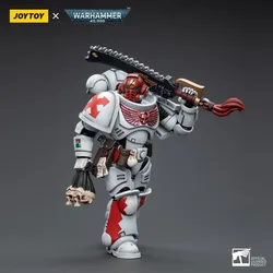 【Accessories】JOYTOY Warhammer 40K 1/18 Action Figure White Scars Assault lntercessor Sergeant Tsendbaatar Model Toy