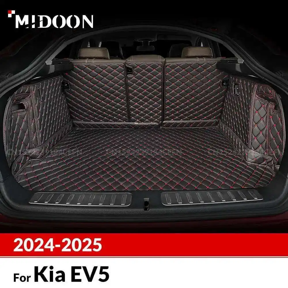 

For Kia EV5 2024-2025 Auto Full Coverage Trunk Mat Car Anti-dirty Pad Protective Pad Cargo Liner Interior Accessories