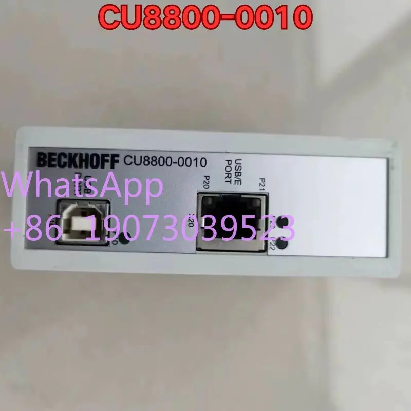 

Second-hand PLC module CU8800-0010 function test is normal