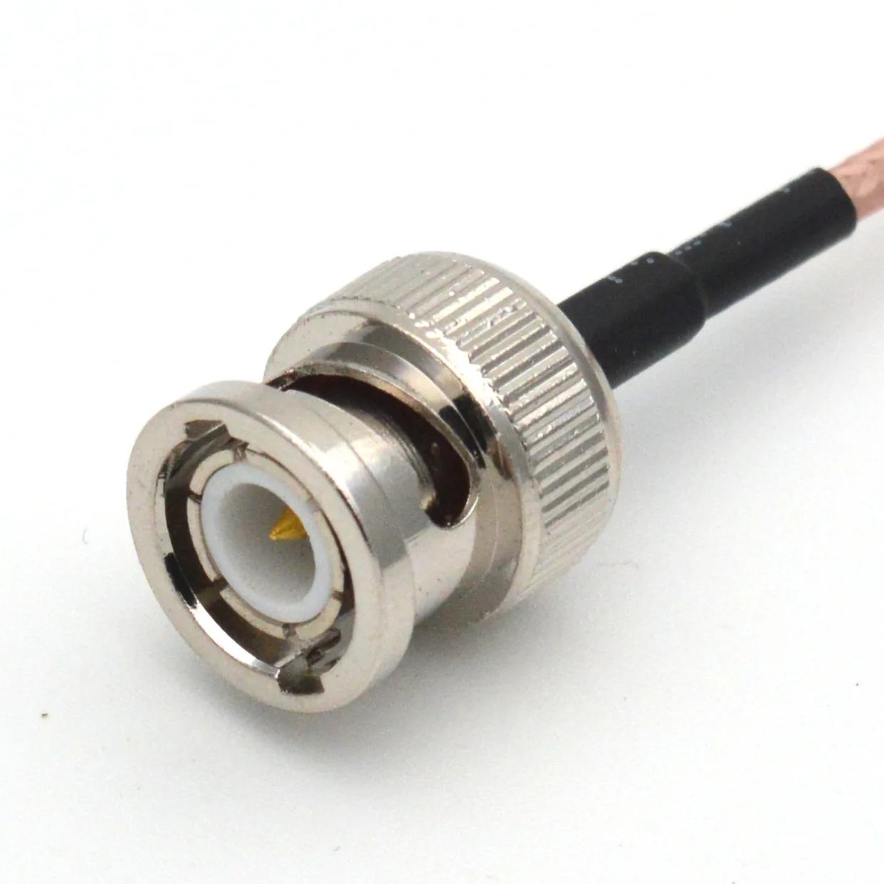 1 Stück BNC-Stecker auf SMA-Stecker RG316 Koaxial-Pigtail-Kabel 50 Ohm RG-316 Verbindungskabel – Detail 4