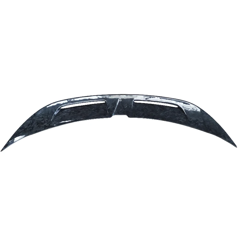 Hot Sale Hollow out style Carbon Fiber Trunk Spoiler Wing For Porsche Taycan Electric Spoiler Car Accessories 2019-2020 body kit