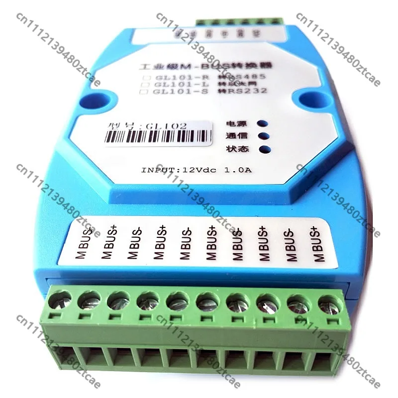 MBus to Ethernet Converter Modbus TCP RTU Long Distance Transmission Custom Meter Protocol Supported