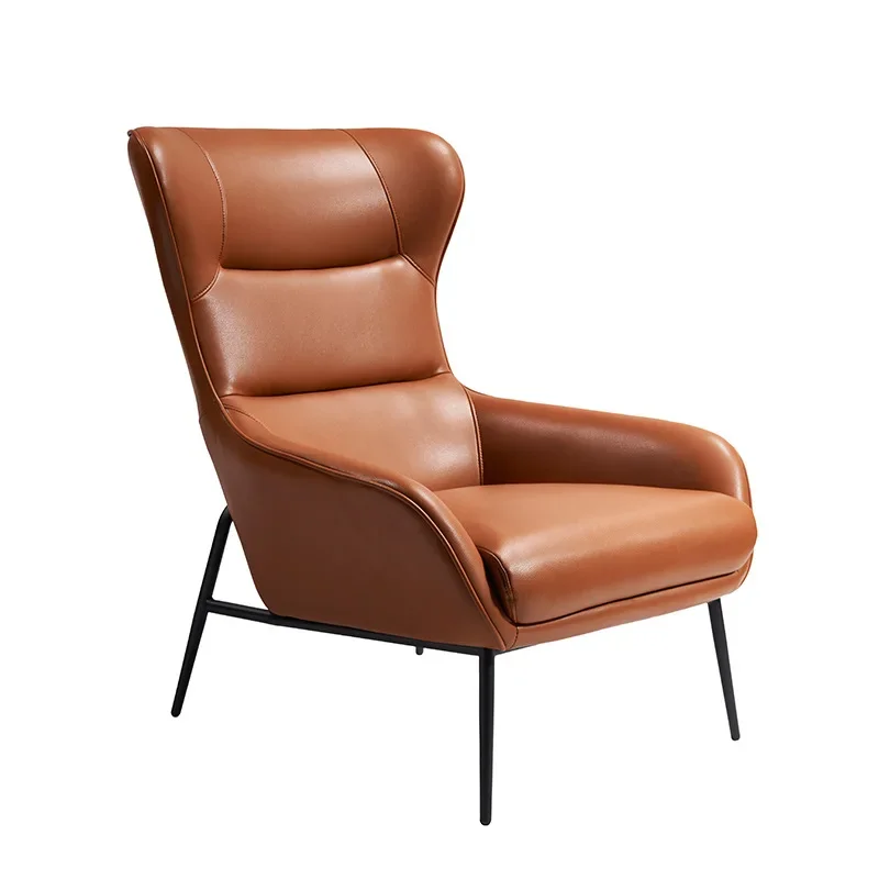 

z.Single Sofa Reception Negotiation Living Room Leisure Chair Nordic Style Italian Designer Tiger Chair