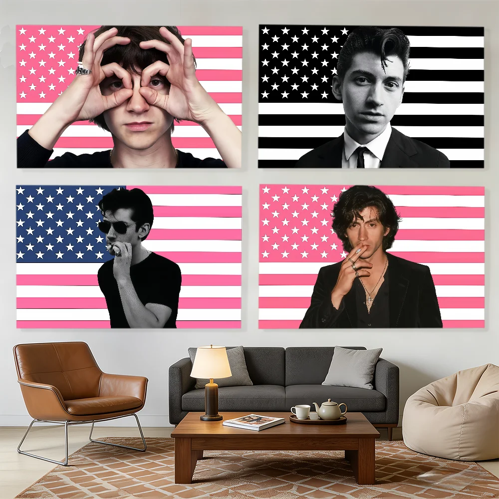 Singer A-Alex Turner flag Decorative Banners Suitable For Outdoor Camping Family Parties And Garden Walls Gift