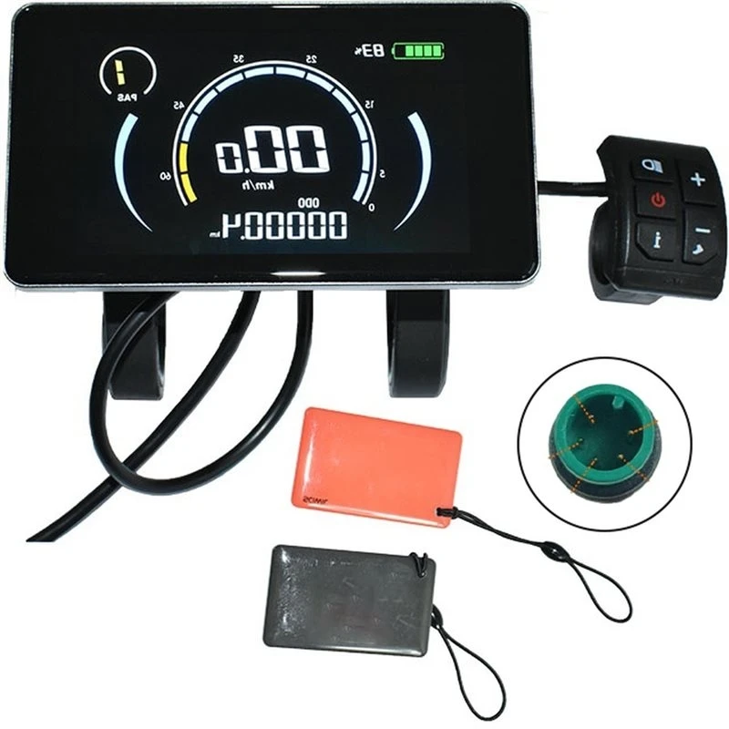 t22c-n°-2-protocoles-pour-velo-electrique-compteur-de-vitesse-de-cyclisme-avec-ecran-lcd-de-40-pouces-ip66-5-broches-36v-48