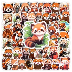 Cute Red Panda Ailurus Stickers Kawaii Art Clipart Gift Toy Waterproof Decal for Laptop Notebook Phone Luggage Bottle Decorative