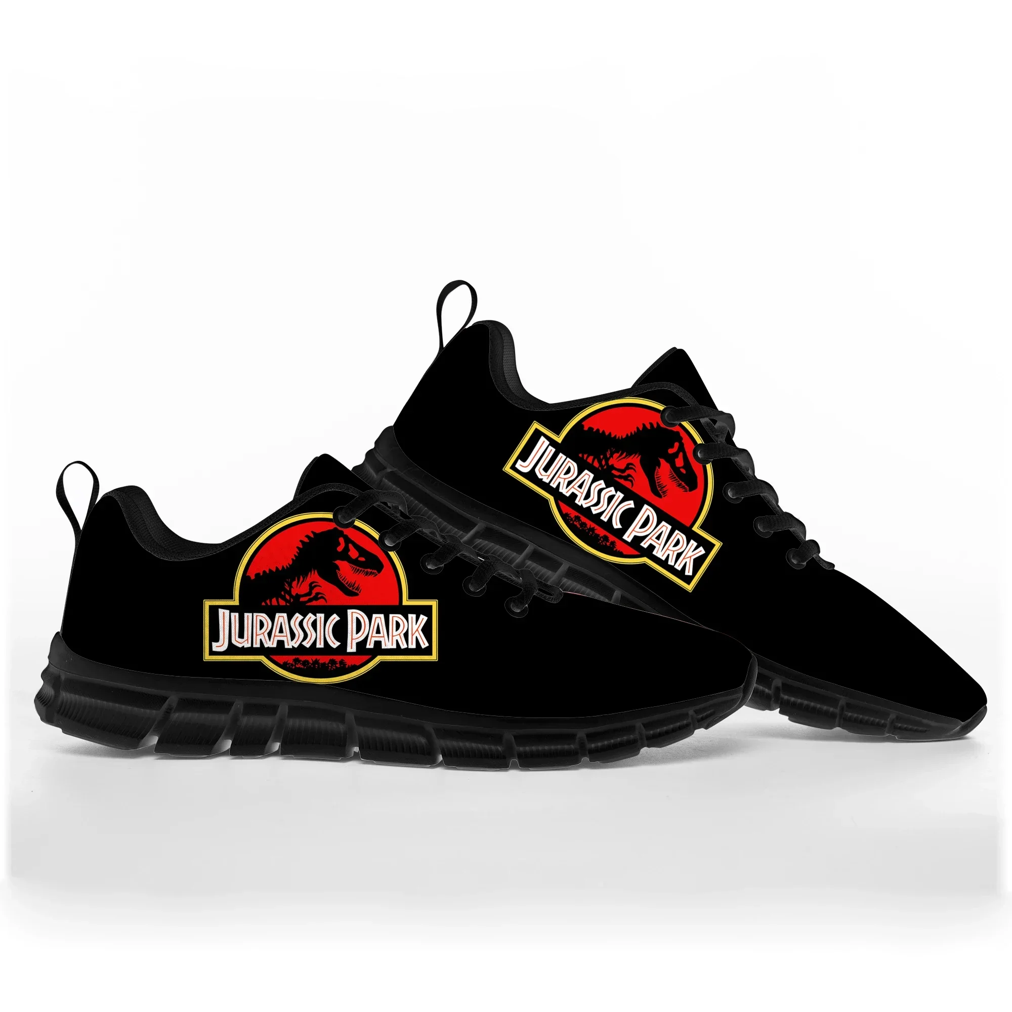 Dinosaur World Cartoon Jurassic Park Sports Shoes Mens Womens Teenager Kids Children Sneakers Custom High Quality Couple Shoe