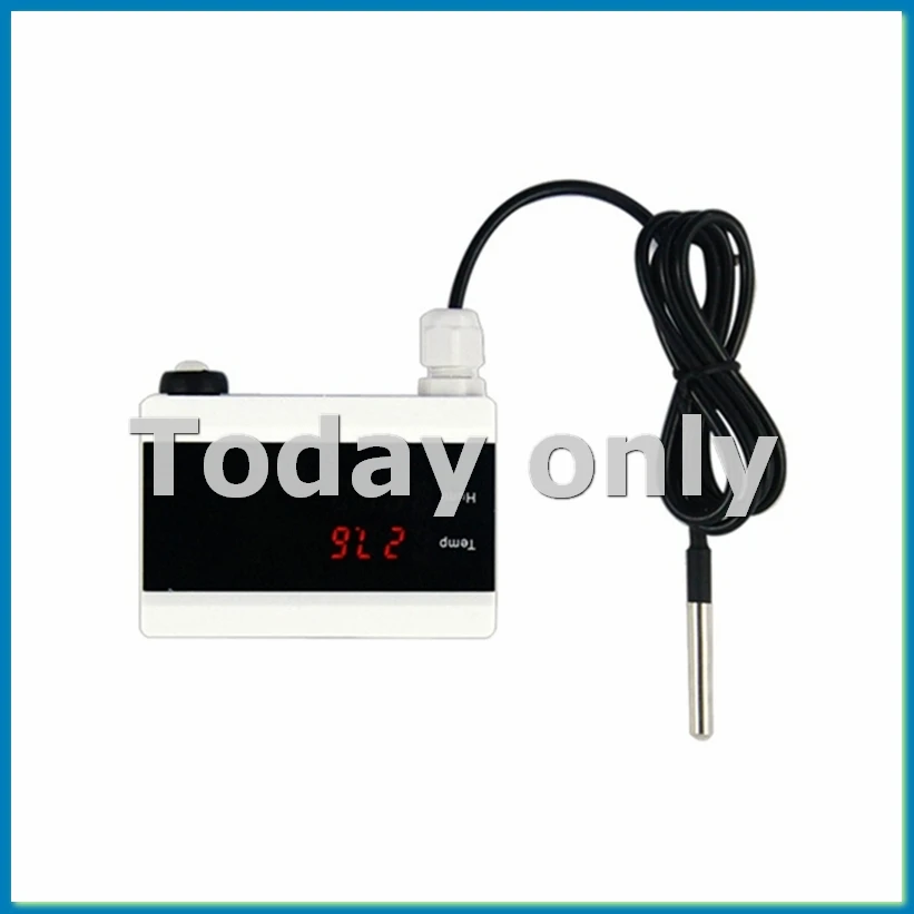 

Датчик температуры Wi-Fi Tuya, термометр-детектор с цифровым дисплеем, умный домашний прибор с оповещением через приложение Smart Life, сигнализация для морозильной камеры и воды, вилка EU - A33R