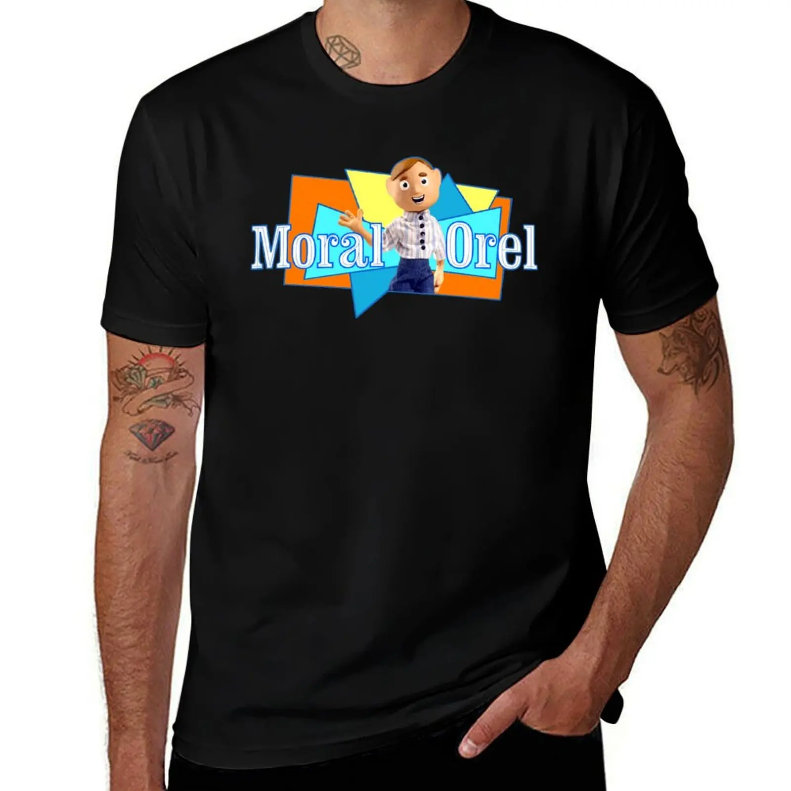 Moral Orel LOGO T-Shirt Sport Basic Moisture Wicking Tee T-Shirt