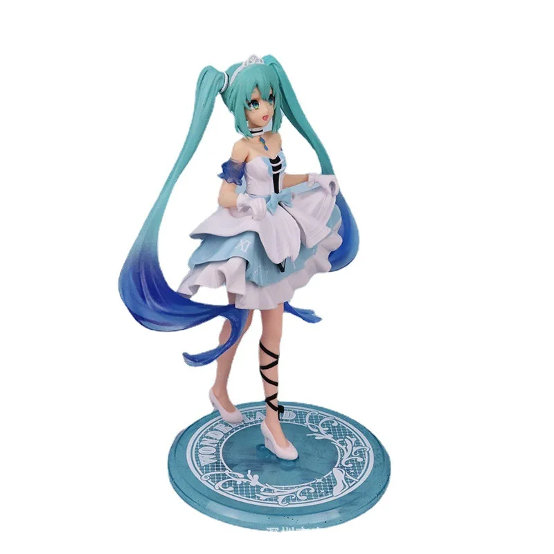 20CM Anime Miku Hình Hatsune Miku Kawaii Ảo Ca Sĩ Miku Manga Tượng Các Bức Tượng Nhỏ Nhựa Pvc Nhân Vật Sưu Tập Đồ Chơi Mô Hình