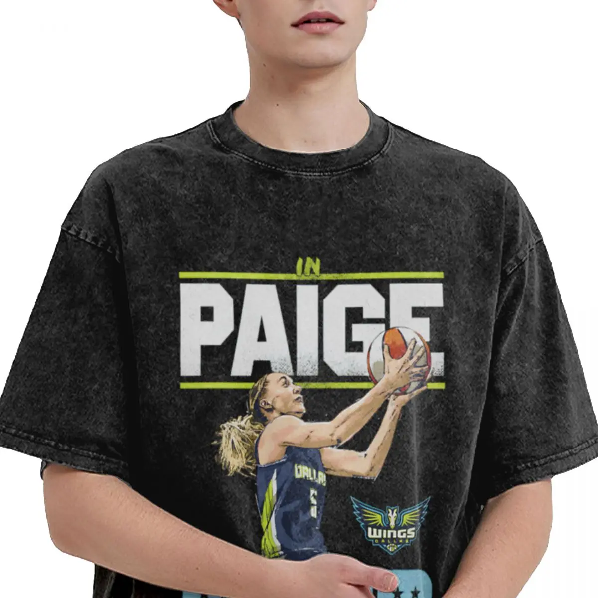 تي شيرت Paige Bueckers In Paige We Trust Classic Cool A Vintage كبيرة الحجم