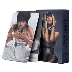 Kpop Lomo Card New Ablum Photo Print Pictures Photocard For Fans Collection Postcards 55pcs/set