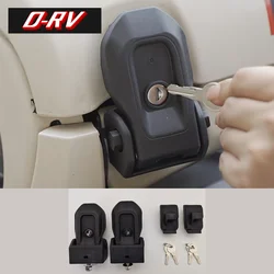 Hood engine lock For Jeep wrangler JL JT 2018 2019 2020 2021 2022 Hood Catch Lock Kits With Key Bonnet Anti-Theft Accessories