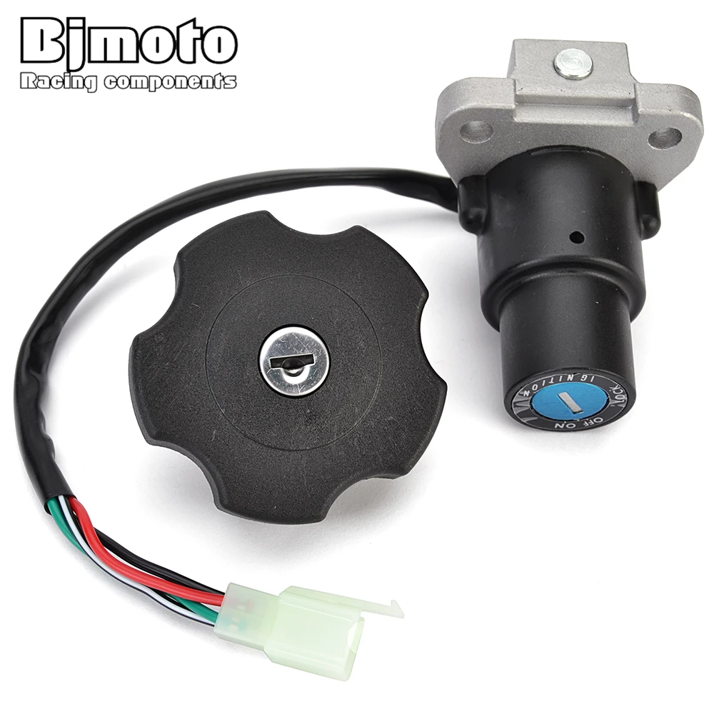 Fuel Gas Cap Ignition Switch Seat Lock with Key For Yamaha XT600 TW200 DT200 DT200R XT225 Serow 225 DT 200 200