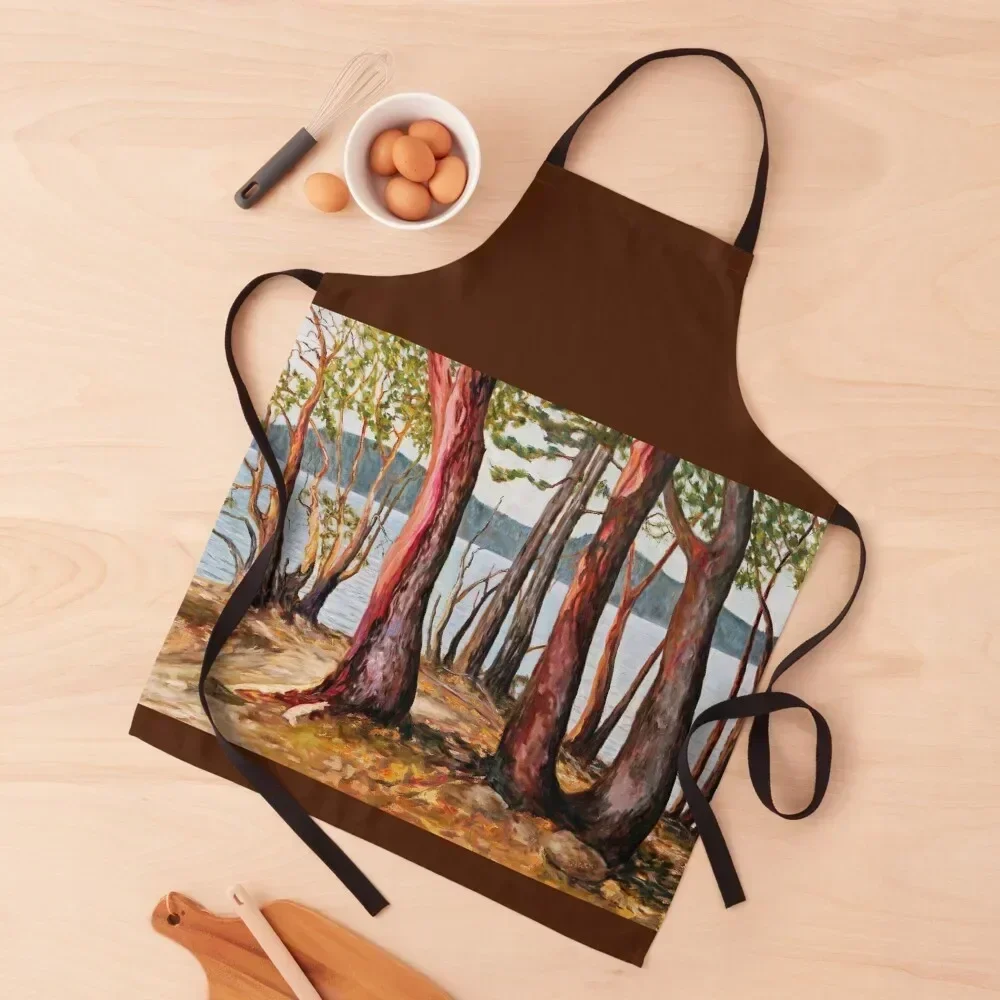 

Morning With Arbutus Trees Apron Chef Uniform Kitchen And Household Goods For Women man chef uniform Apron