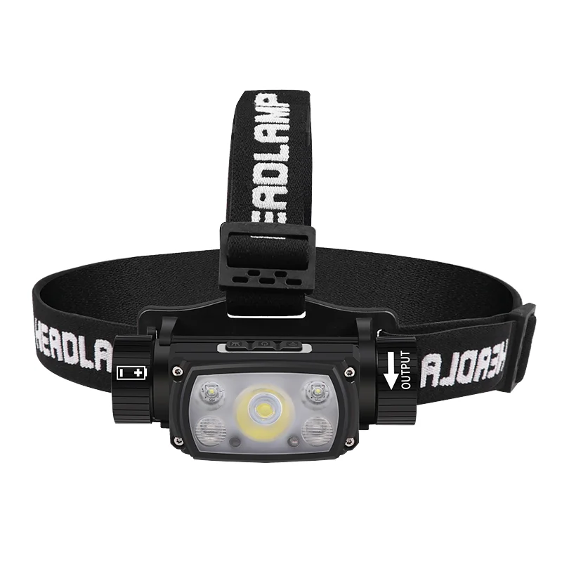 

LED Headlight Motion Sensor Outdoor Light Headlamp With Magnetic Work Head Light Type-c USB Charging