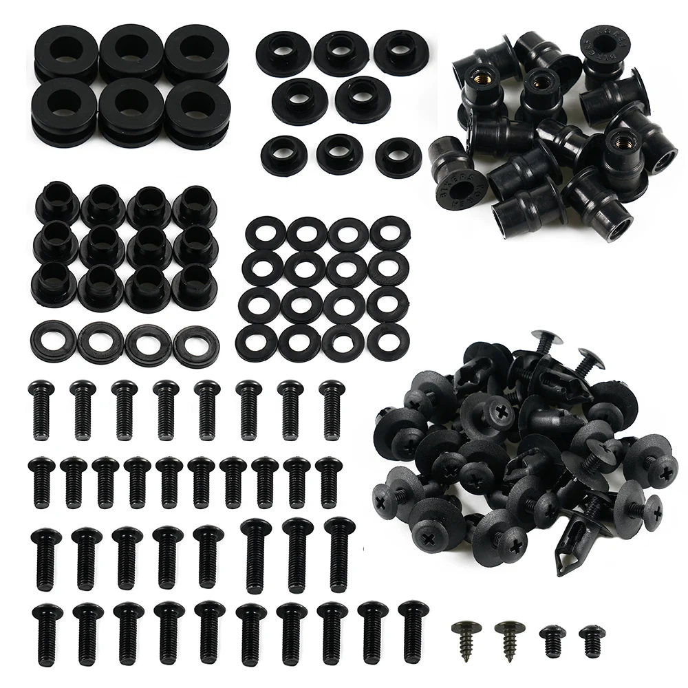 For Honda CBR1000RR CBR 1000 RR 1000RR 2006 2007 Motorcycle Fairing Bolt Kit Body Screw Windscreen Screw Bolts Complete Set