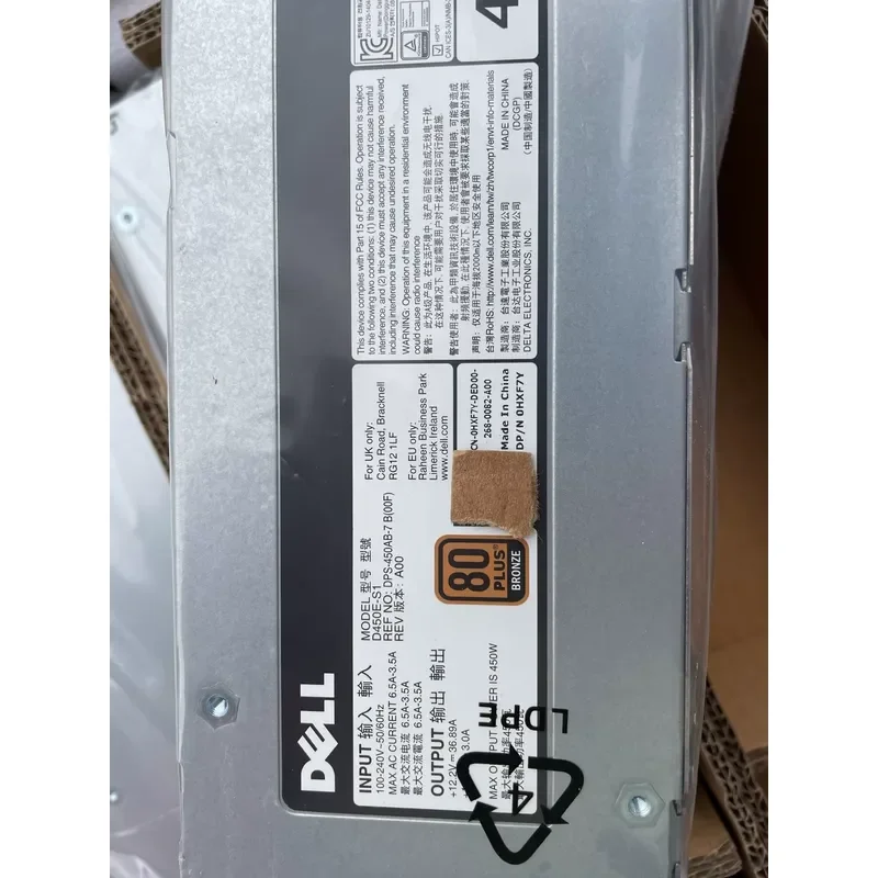 for Dell R540 R7415 D450E-S1 Cold Workstation Power Supply New
