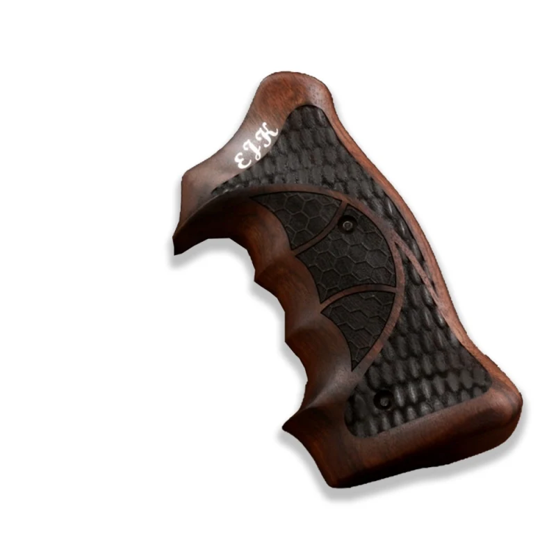 

KSD Brand Smith Wesson K/L/X - Frame Round Butt Compatible Rosewood Grips