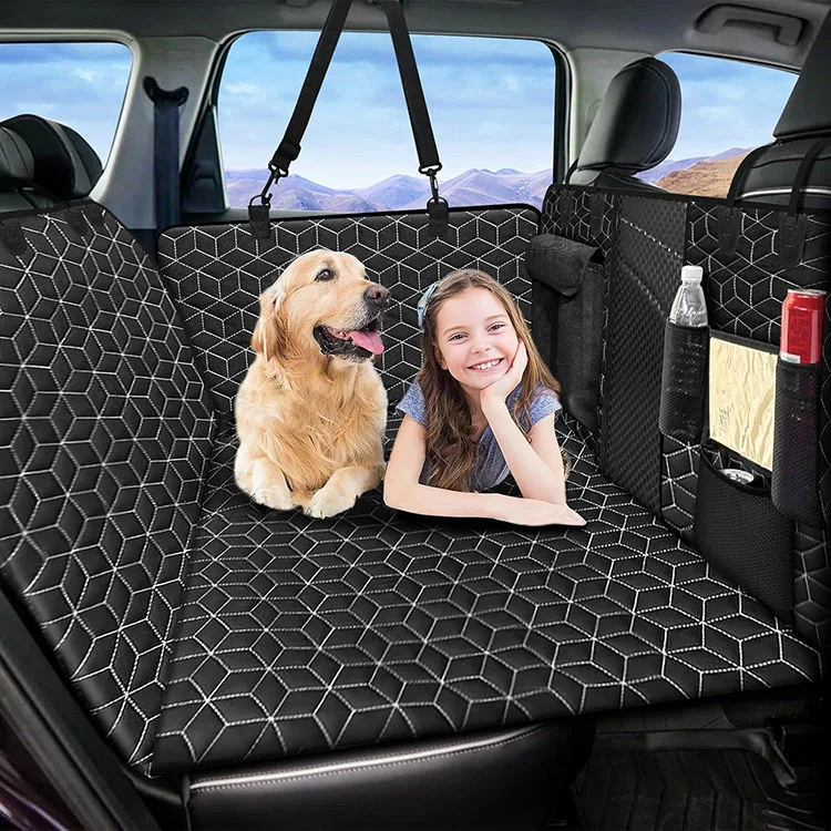 

Waterproof Anti-Slip Pet Mat Dog Products Extended Dog Car Seat Cover Car Bed Hard Bottom Pet Backseat Cover