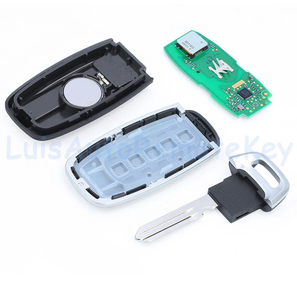 5 Buttons Smart Remote Car Key Fob 433MHz 4A Chip for Nissan Rogue Pathfinder Ariya 2022 2023 2024 FCC ID: KR5TXPZ3 285E3-7LA7A view 5