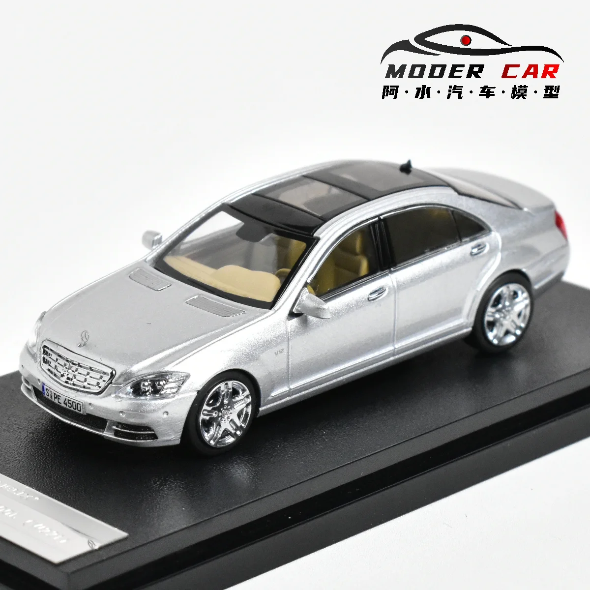 MH MOTORHELIX 1:64 S-Class S600L W221 Diecast Model Car