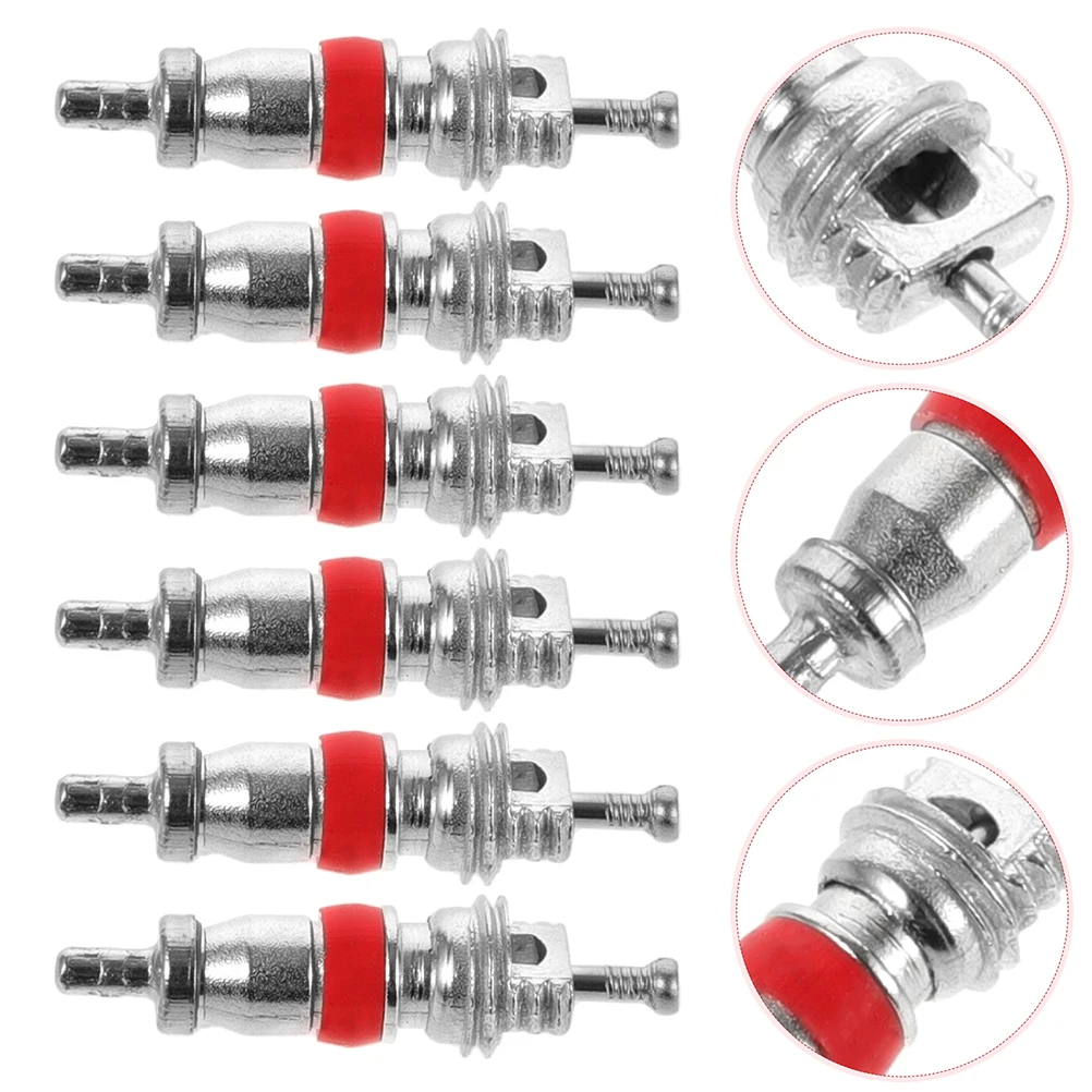 

200pcs Tire Valve Core Replacement Tool Zinc Alloy Leak Proof High Sealing For Car Motorcycle Bike Truck Repair Tools
