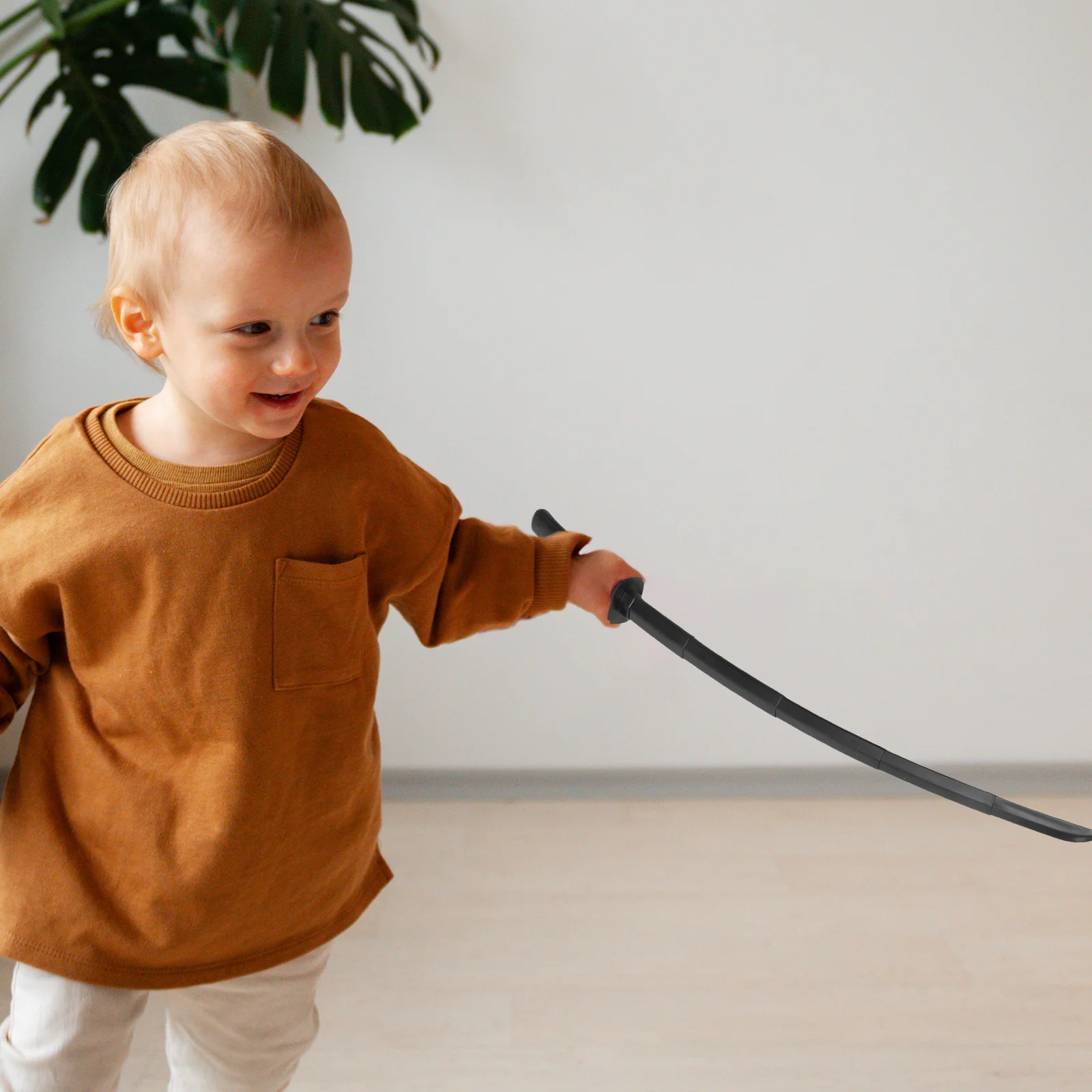 Retractable Sword Plaything Plastic Lightweight Cosplay Performance Prop for Party Birthday Outdoor Fencing Training Sword