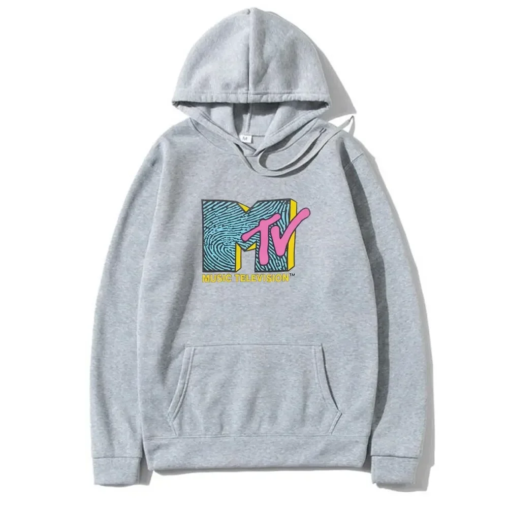 Customization Spring And Autumn Men's Hoodie Mtv Music TV Printed Pullover Sweatshirt Streetwear Hoodie Bape 22ss - view 5