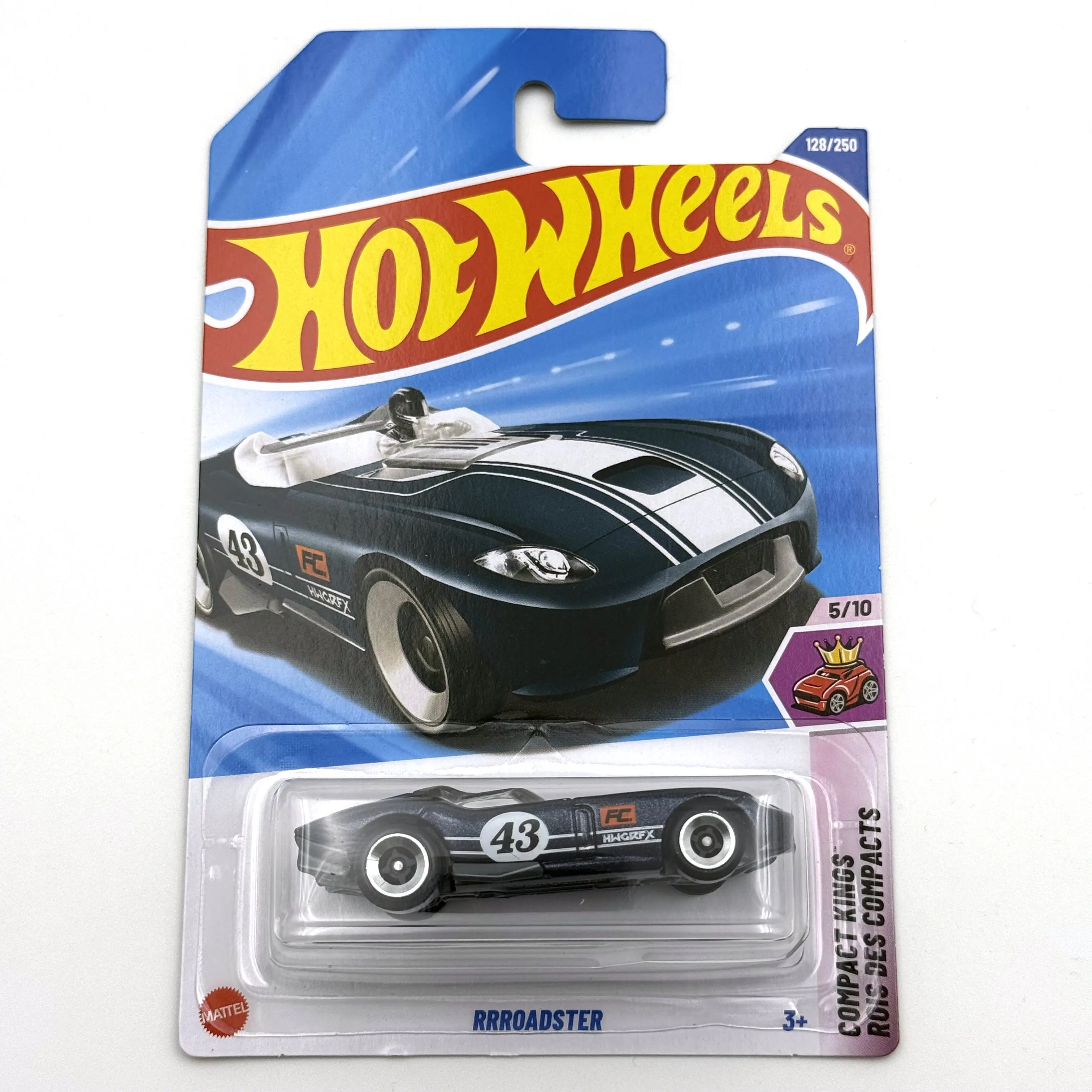 

2025-128XHot Wheels Cars 2025Q Rrroadster 1/64 Металлическая литая модель игрушечного транспортного средства
