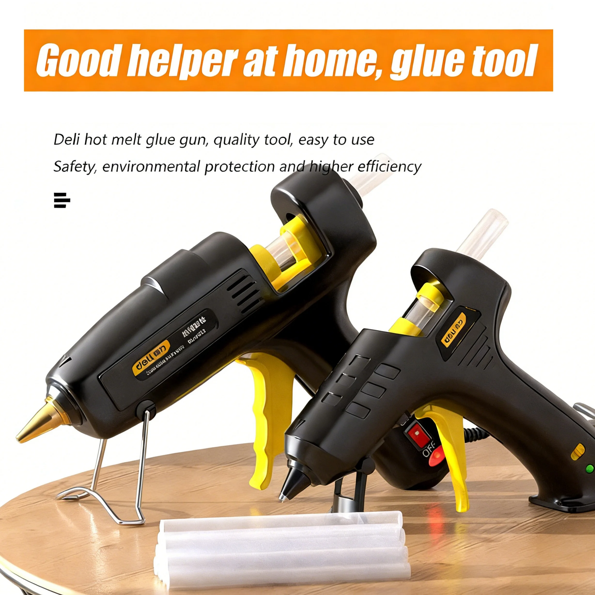 40/60/80/100W Mini High Temperature Hot Melt Glue Gun Portable Household Mini Electric Repair Tools Glue Gun DIY Gift Tools Kit