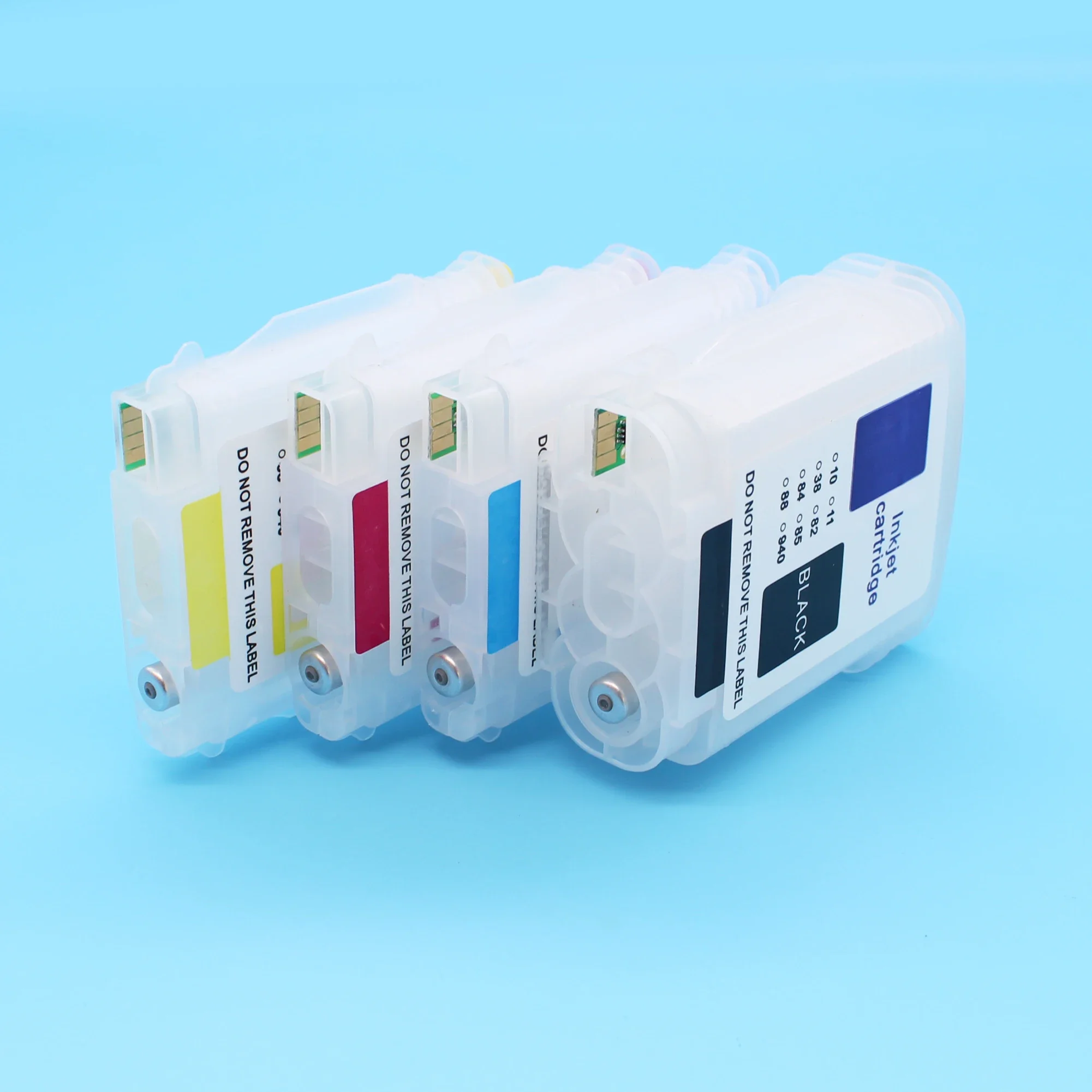 69ml/28ml 4 Color For HP82 10 For HP 10/82 Refillable Ink Cartridges For HP Designjet  500 510 800 100 500PS 800PS With ARC Chip