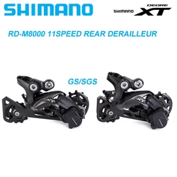 SHIMANO DEORE XT M8000 - Rear Derailleur - Medium/Long Cage - SHIMANO SHADOW RD+ - 11-speed for Mountain MTB Bike Original Parts