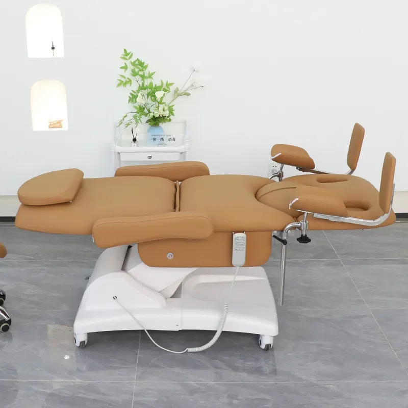 for Medical Gynecological Examination Bed Private Flow Detection Multifunctional Lifting Confinement Electric Beauty Bed