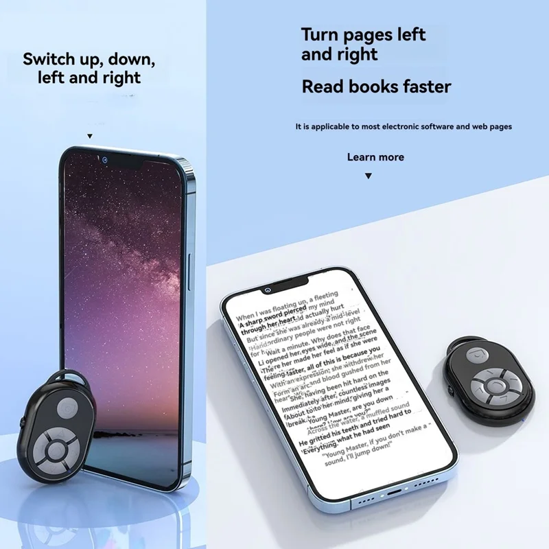 【Exclusive!】Compact Wireless Bluetooth Remote Control For Mobile Phone For Selfies Camera Shutter Controller