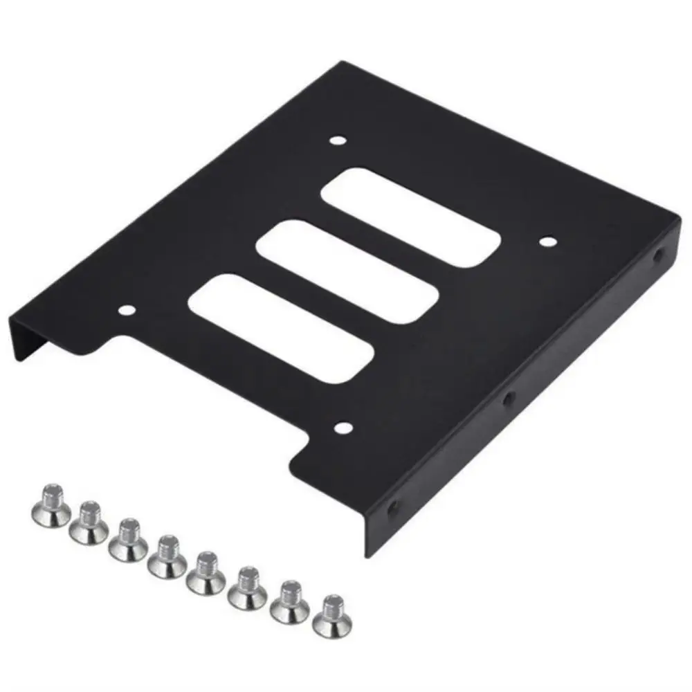 New 2.5 Inch To 3.5 Inch Hard Drive Adapter Heat Dissipation Dock SSD HDD Holder Metal Durable Mounting Adapter Bracket