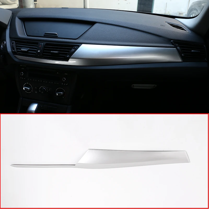 

ABS Chrome Car Interior Center Console Protection Panel Cover Trim For BMW X1 E84 2011-2015 Accessories