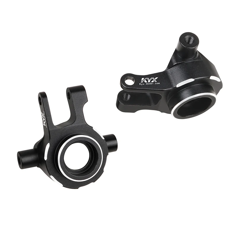 

KYX Racing Aluminum Front Steering Knuckle Upgrades Parts Accessories for 1/10 RC Crawler Car Traxxas F-150 Raptor