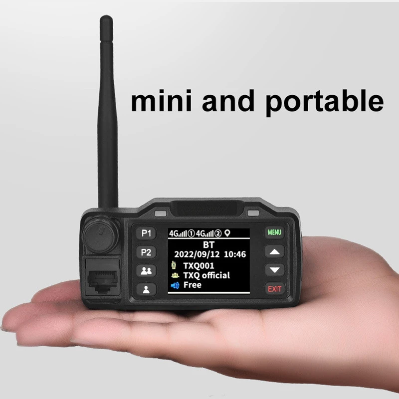 Imagem -03 - Walkie Talkie For Car World-tp Public Network Uso de Locomotivas Car Platform Radio Mais Acabado 5000 km