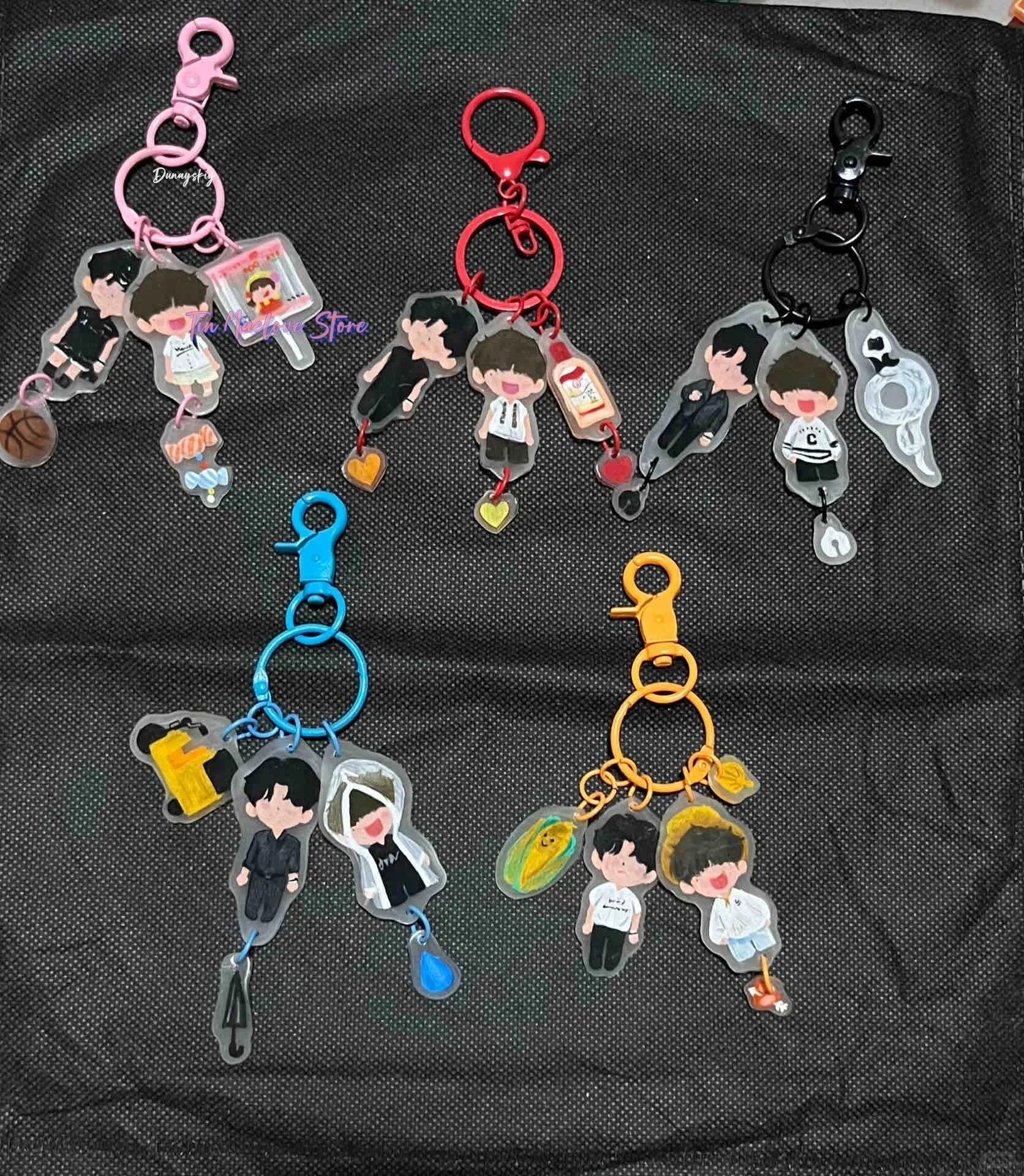 tian-yuning-zi-yu-cosplay-serie-de-tv-vingado-amor-colar-kawaii-acrilico-pingente-chaveiro-ornamento-saco-acessorio-presente