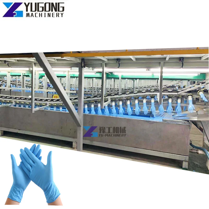 2023 Latex Glove Production Line Machinery Safety Gloves Production Line