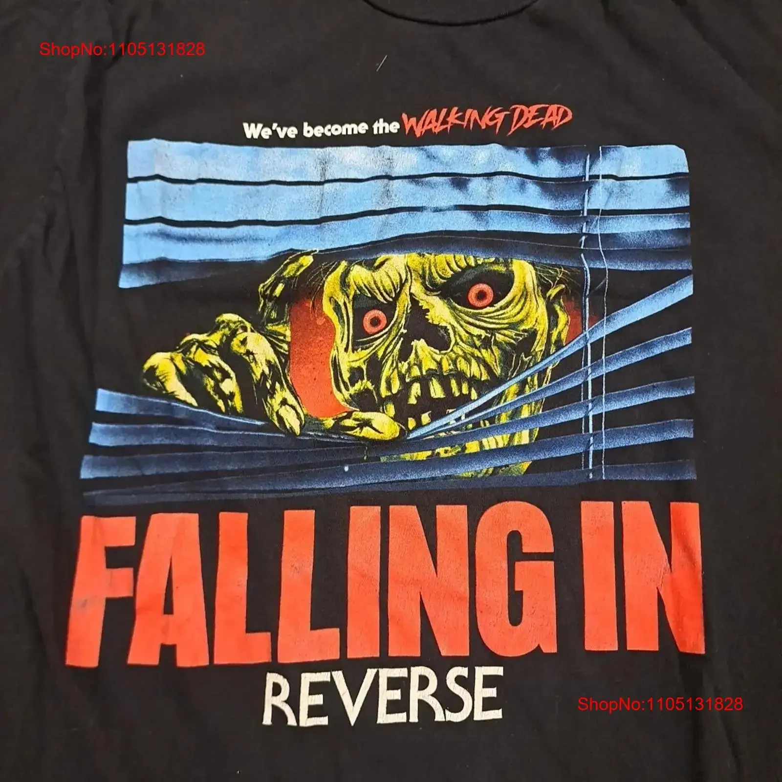 falling-in-reverse-t-shirt-band-music-walking-dead-zombie-bo1713-vintage-lave-vetements-de-createur-legerement-etire